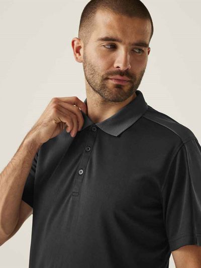Regatta Contrast Quick Wicking Piqué Polo Shirt