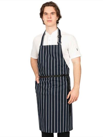 Dennys Poly/cotton Apron with Side Pocket