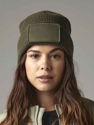 Beechfield Removable Patch Thinsulate™ Beanie