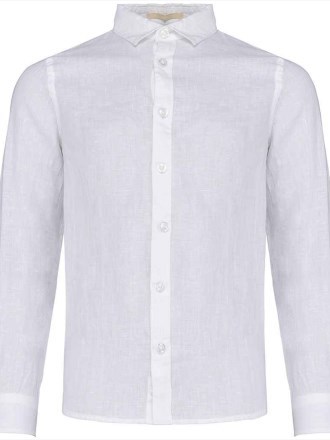 Spasso Kids Long Sleeve Linen Shirt