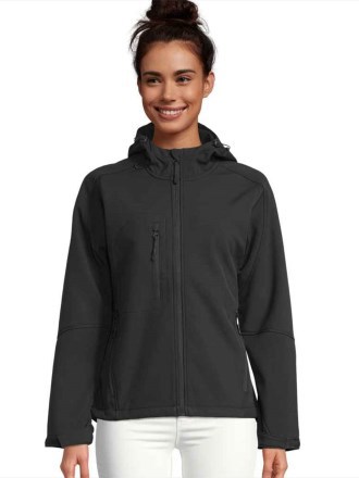 SOL'S Ladies Replay Hooded Soft Shell Jacket