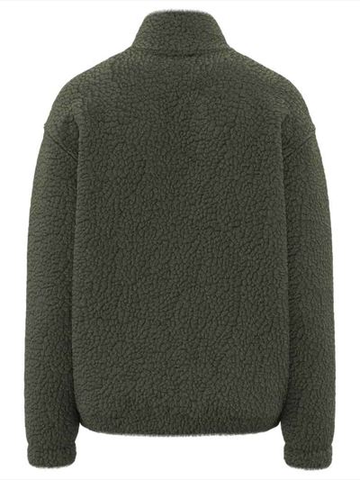 Spasso Unisex Sherpa Drop Shoulder 1/4 Zip Sweat