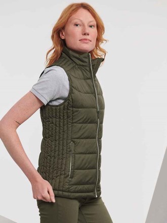 Russell Athletic Ladies Nano Padded Bodywarmer