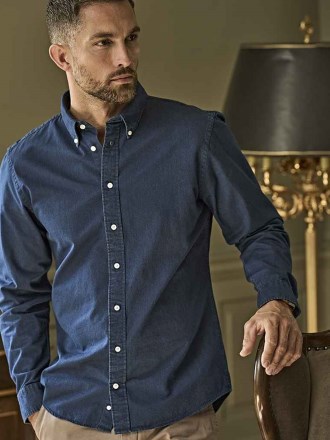 Tee Jays Long Sleeve Casual Twill Shirt