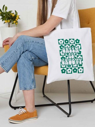 Brand Lab Organic Cotton Long Handle Shopper