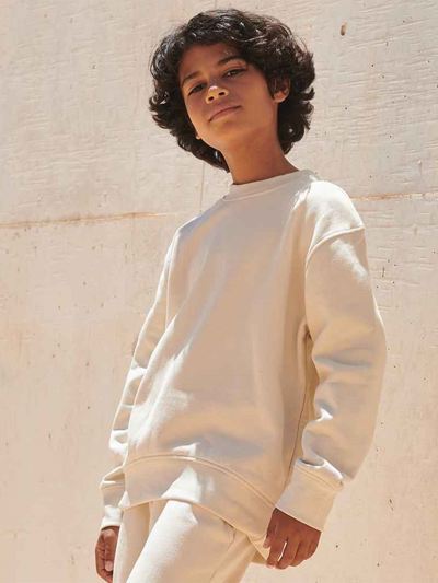 SF Clothing Kids Sustainable Fashion Curved Hem Sweatshirt