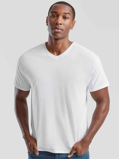 Fruit of the Loom Original V Neck T-Shirt