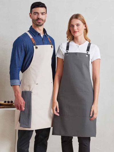Premier Clip 'n' Clasp Cross Back Bib Apron