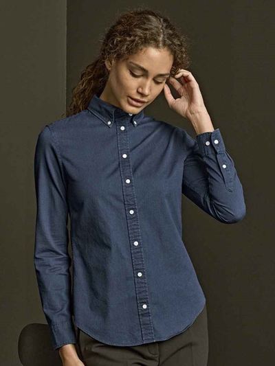 Tee Jays Ladies Long Sleeve Casual Twill Shirt