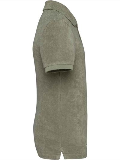 Native Spirit Kids Terry Towel Polo Shirt