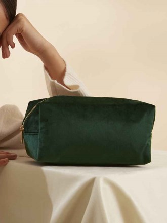 BagBase Velvet Toiletry/Accessory Case
