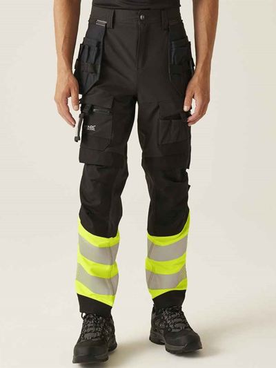 Regatta High Visibility X-Pro Stretch Holster Trousers