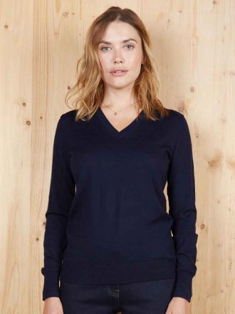 NEOBLU Ladies Sullivan V Neck Sweater