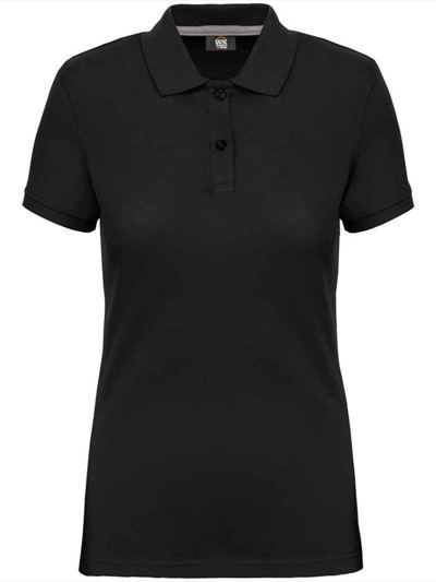 WK Designed to Work Ladies Anti-Bacterial Piqué Polo Shirt