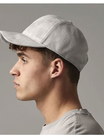 B656 Faux Suede 6 Panel Cap