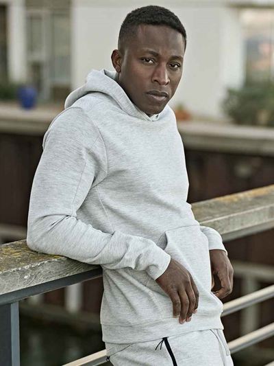 Tee Jays Athletic Hooded Sweatshirt