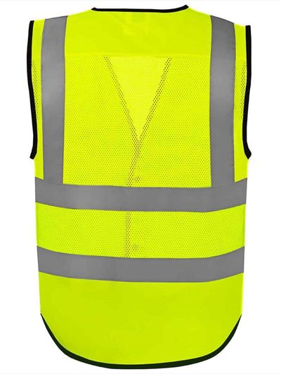 Yoko Superior Eco Mesh Button Waistcoat