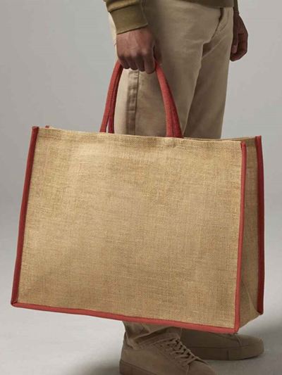 Westford Mill Natural Starched Jute Market Shopper
