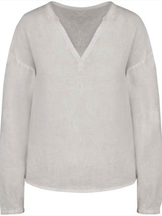 Spasso Ladies Linen Blouse