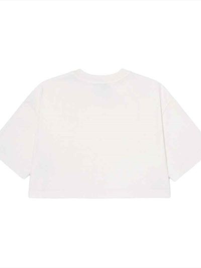 Bella Ladies Heavyweight Washed Cropped T-Shirt