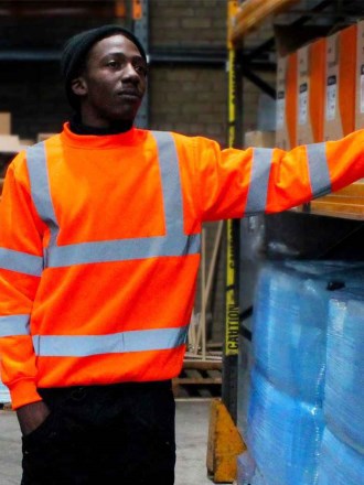 Warrior Hi-Vis Sweatshirt