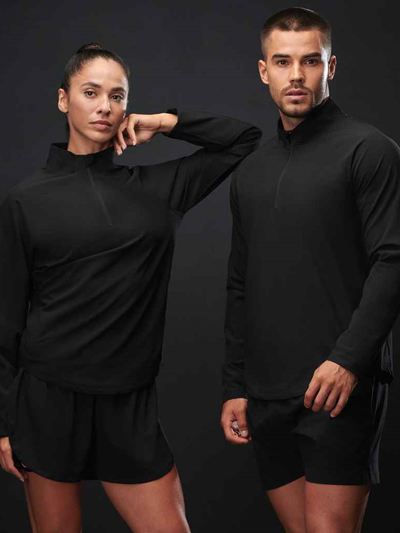 Tombo Technical 1/4 Zip Top
