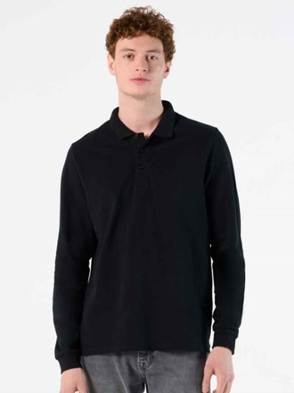 SOL'S Winter II Long Sleeve Cotton Piqué Polo Shirt