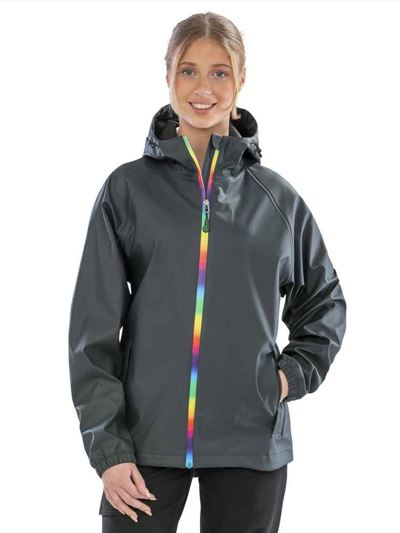Result Recycled Prism PU Waterproof Jacket