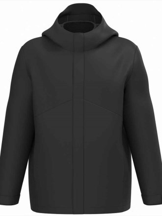 Kariban Unisex 3-in-1 Two Tone Hooded Parka Jacket