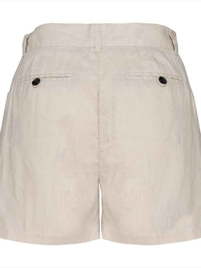 Spasso Ladies Linen Bermuda Shorts