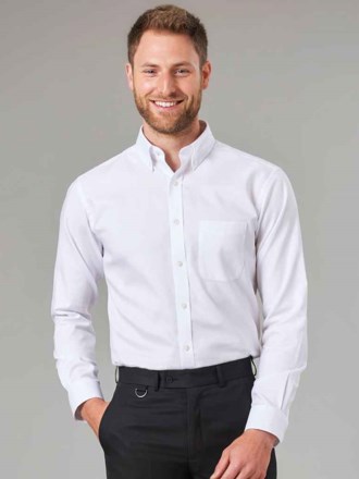 Brook Taverner Whistler Long Sleeve Oxford Shirt