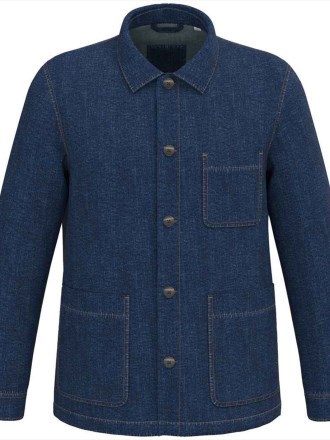 Native Spirit Unisex Dropped Shoulder Denim Jacket