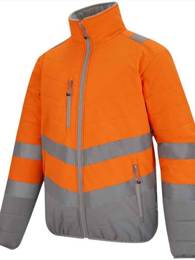Regatta High Visibility Two Tone Thermal Baffle Jacket