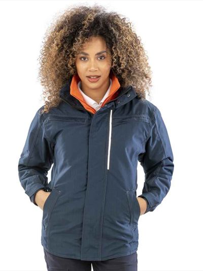 Result Work-Guard Denim Texture Rugged Jacket