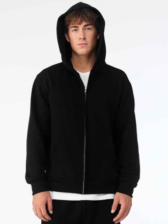 Canvas Unisex Heavy Full Zip Hoodie