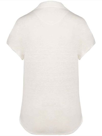 Spasso Ladies Linen Polo Shirt