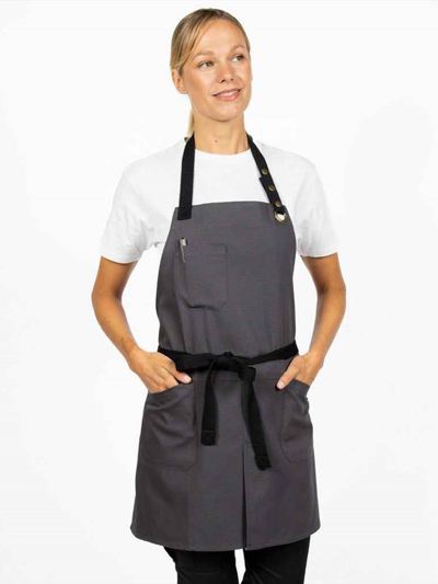 Dennys Canvas Apron with Front Split