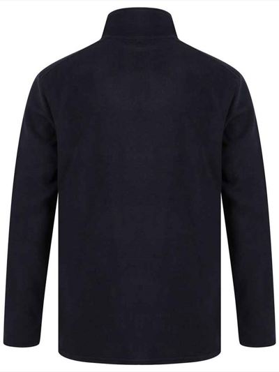 Henbury Zip Neck Micro Fleece