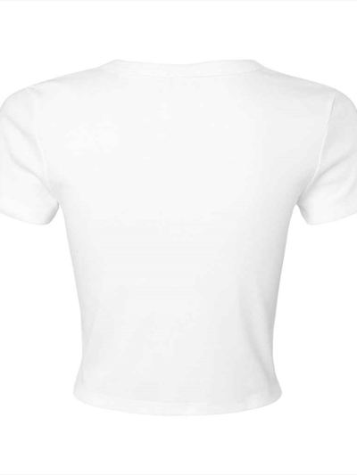 Bella Ladies Micro Rib Baby T-Shirt