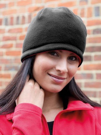 Result Reversible Fleece Skull Hat