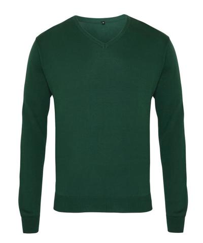 V Neck Knitted Sweater