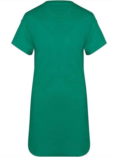 Native Spirit Ladies Terry Towel Dropped Shoulder T-Shirt Dress