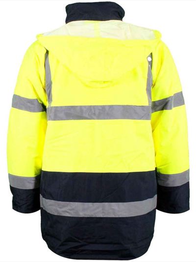 Warrior Hi-Vis Contrast Traffic Jacket