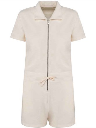 Native Spirit Ladies Terry Towel Short Overall