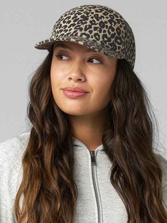 Beechfield Leopard Print 6 Panel Cap