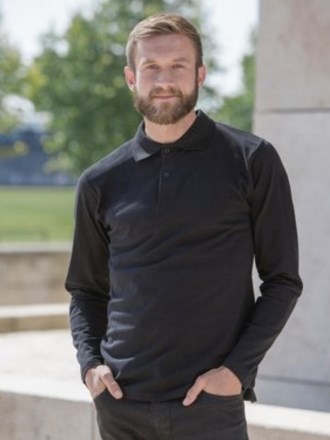 Mens Long Sleeve Polo