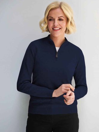 Brook Taverner Ladies Taylor 1/4 Zip Jumper