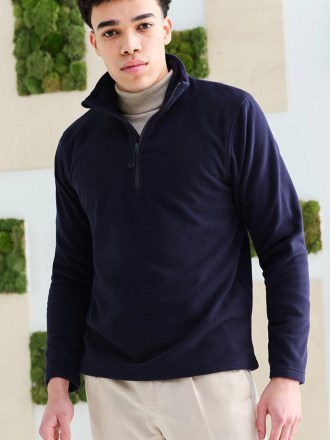 100% Recycled Half Zip Fleece