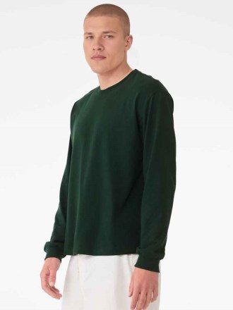 Canvas Unisex Heavyweight Long Sleeve Boxy T-Shirt