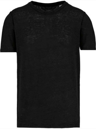 Spasso Crew Neck Linen T-Shirt